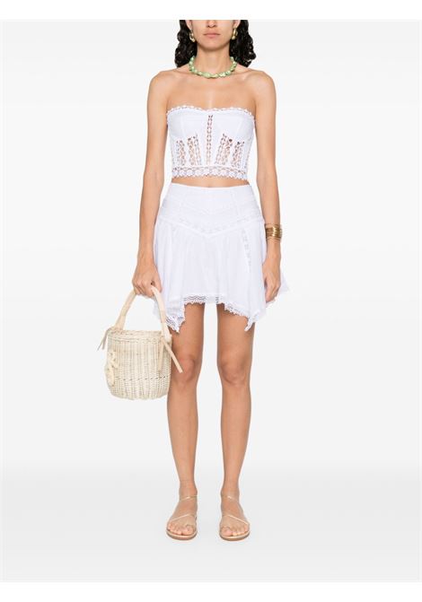 Top bustier Azal in bianco CHARO RUIZ IBIZA 1989 - donna CHARO RUIZ IBIZA 1989 | 251100WHT